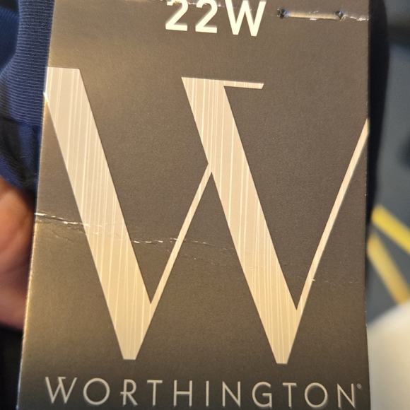 Worthington Navy Trouser 22W - Picture 5 of 5